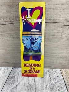 RL Stine Gänsehaut 90er Jahre Vintage Buchmarker Lesezeichen - Bild 1 von 4