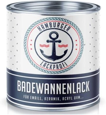 2K Badewannenlack GLÄNZEND Schwarz RAL 9005 Badewannenbeschichtung SET HLP - Bild 1 von 4