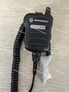 Motorola XE500 PMMN4107BBLK MICROFONO ALTOPARLANTE REMOTO CON MANOPOLA CH NERO - Foto 1 di 6
