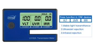 Misuratore di trasmissione pellicola finestra tester di trasmissione luce visibile IR UV - Foto 1 di 9