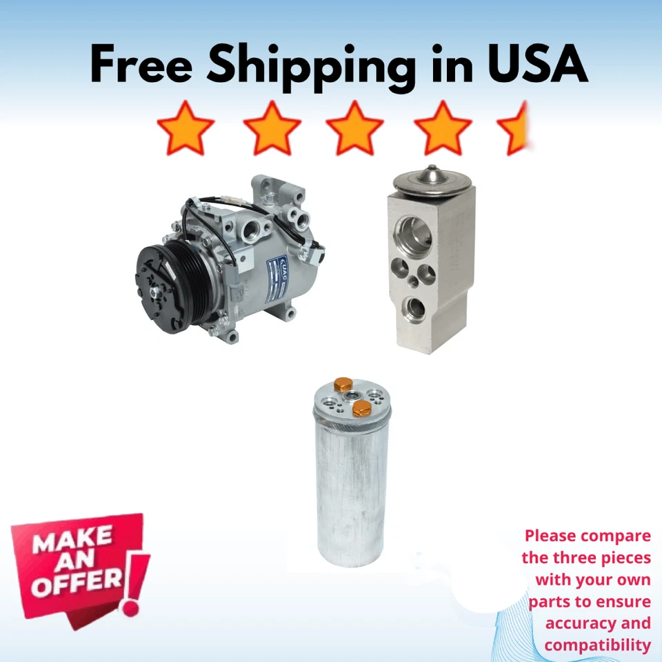 Kit Compressor A/C Fit Mitsubishi Galant 2000-2003 - Image 1 of 4
