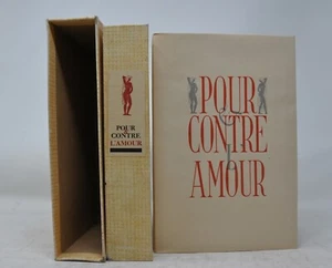 1947 Georges Pavis Pour ou contre l'Amour Tirage numéroté érotisme humour - Photo 1/11