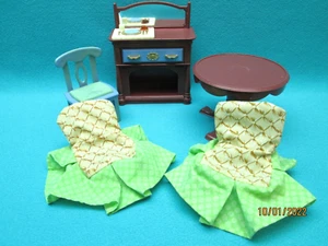 FISHER PRICE LOVING FAMILY CASA DELLE BAMBOLE SALA DA PRANZO PEZZI DI RICAMBIO - S10 - Foto 1 di 2