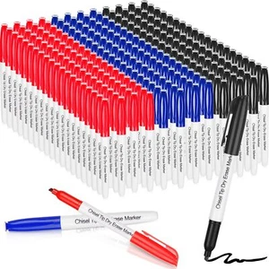 240 Pack Dry Erase Markers Bulk Chisel Tip Whiteboard Markers Pens Low Odor D... - Picture 1 of 7