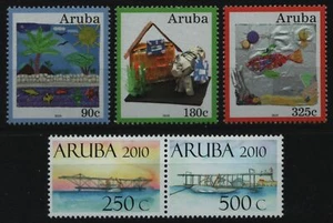Aruba 2010 - Mi-Nr. 481-483 & 484-485 ** - MNH - 2 Ausgaben - Bild 1 von 1