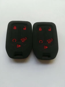 2pcs Key case Cover for 2019-2020 GMC Sierra HYQ1EA 13591396 Chevrolet Silverado - Imagen 1 de 3