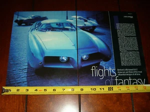 ALFA ROMEO BAT 1952 CONCEPT CAR - ORIGINAL 2005 ARTICLE - Picture 1 of 3