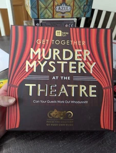 Get Together MURDER MYSTERY at the THEATRE Detective Game 100% COMPLETE - Picture 1 of 22