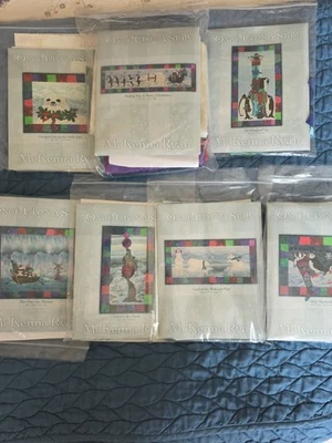McKenna Ryan Once Upon A Star Applique Quilt Pattern Kits Set Of 7 - Image 1 of 4