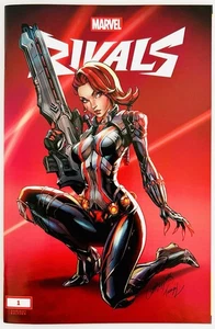 Marvel Rivals: Ignite #1 ~ J. Scott Campbell Exclusive Black Widow Variant 2025 - Picture 1 of 11