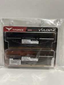 TEAMGROUP T-Force Vulcan Z DDR4 32GB Kit (2x16GB) 3200MHz CL16 NEW/Sealed - Picture 1 of 5