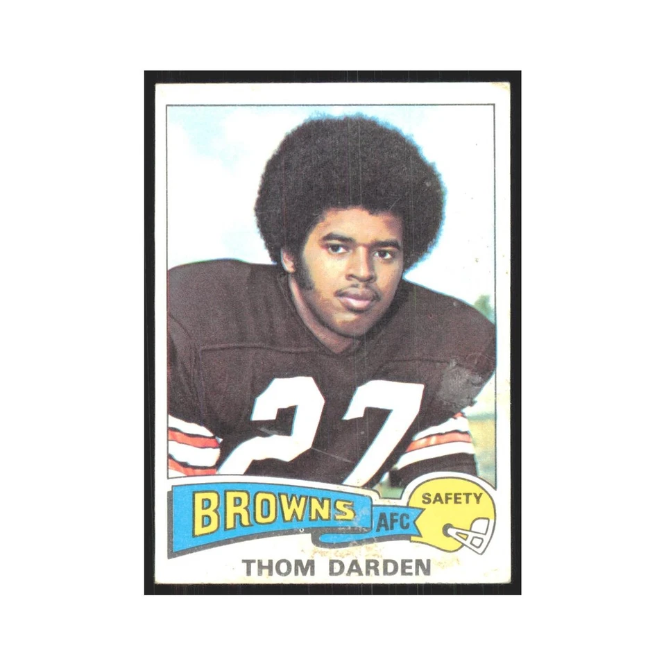 1975 Topps Thom Darden Browns #342.0 - Image 1 of 3