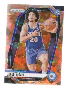 JARED MCCAIN 2024-2025 Panini Prizm Orange Ice #222 Rookie RC 76ers - Imagen 1 de 3