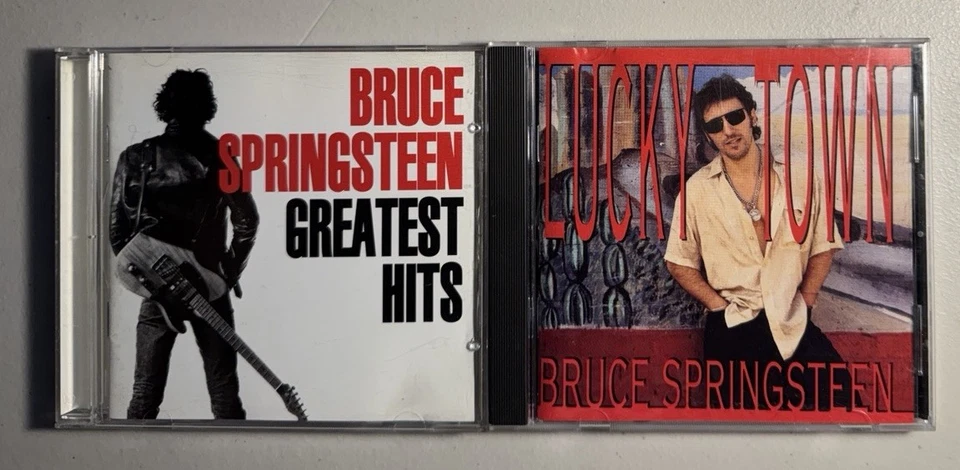 BRUCE SPRINGSTEEN - 2 CD Lot: Greatest Hits + Lucky Town - VERY GOOD! FREE S/H - Image 1 of 4