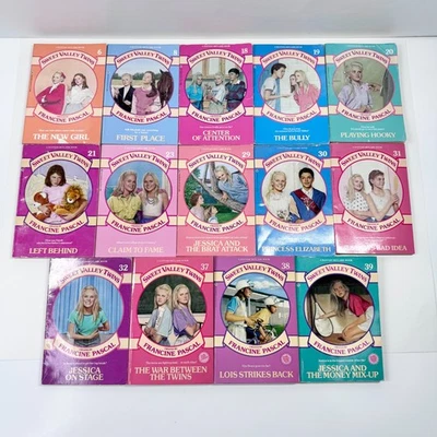 Vintage Lot of 14 Sweet Valley Twins Books by Francine Pascal Original Covers - Image 1 of 4