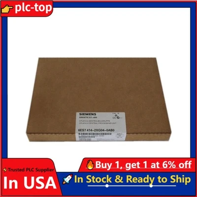 New Siemens 6ES7414-2XG04-0AB0 6ES7 414-2XG04-0AB0 SIMATIC S7-400 CPU 414-2 - Image 1 of 4