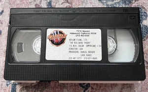 1994 Bang Ash Baron-Cohen Movie Production VHS Tape Workprint Big Theory Asylum - Foto 1 di 5