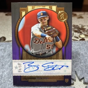 2022 Topps Five Star Baseball - Zach Short Purple /50 RC On Card Auto! - Bild 1 von 2