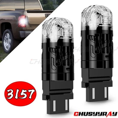 Para Chevrolet C1500 3157 1988-1998 Blanco LED Retroceso Retroceso Bombillas de 2 Foto 1 de 4