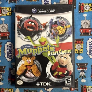 Jim Henson's Muppets: Party Cruise (GameCube) CIB w/ Manual & Reg. Card - Tested - Picture 1 of 5