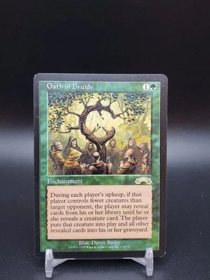 Oath of Druids Exodus LP MTG  - Image 1 of 2