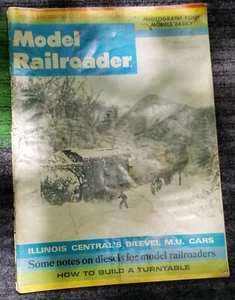 Revista de modelismo ferroviario vintage 1972 locomotora tren hobby artesanía - Imagen 1 de 2