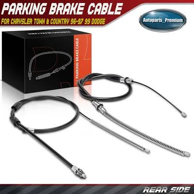 Кабель заднего стояночного тормоза для Chrysler Town & Country 1996-1997 1999 Dodge 2 шт. - Изображение 1 из 4