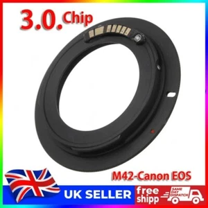 AF Confirm M42 Lens to Canon EOS EF Mount Adapter 7D 30D 40D 50D 500D 550D 600D - Picture 1 of 11
