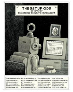 Póster The Get Up Kids 25 Years of STWHA Tour 2025 Póster, regalo para fans - Imagen 1 de 8