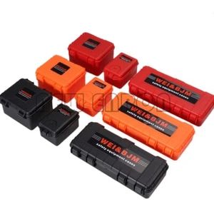 Plastic Travel Storage Box Set 3pcs For 1/10 RC Crawler Car Axial SCX10 D90 TRX4 - Picture 1 of 13