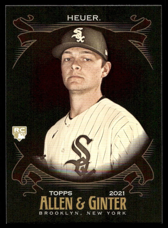 Codi Heuer 2021 Topps Allen & Ginter X Rookie RC Black Card #290 Chicago White - Image 1 of 2