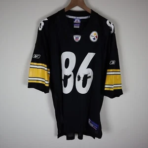 Hines Ward Pittsburgh Steelers Jersey 2000s Reebok NFL Adult XL 24.5x29.5 - Picture 1 of 12