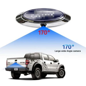 For Ford F150 F250 F350 F450 F550 (2004-2016) Chrome Emblem Logo Backup Camera - Picture 1 of 11