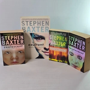 Coalescent Stephen Baxter PB Books 1 - 4 Destiny's Children Sci-Fi Fantasy - Picture 1 of 23