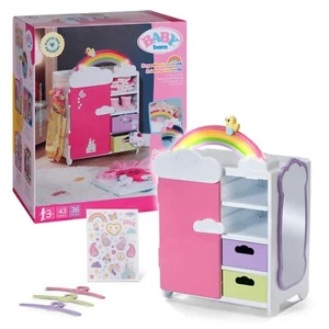 Zapf Creation Baby Born Regenbogen Schrank mit Licht- und Soundeffekt - Neu - Bild 1 von 3