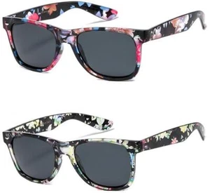 Designer Classic Polarized Flower Sunglasses Retro Vintage UV400 Ladies womens - Picture 1 of 12