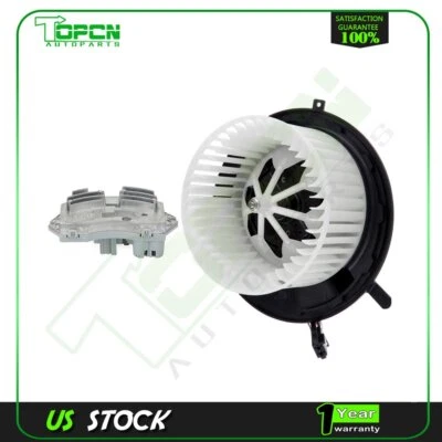 HVAC Blower Motor and Resistor Front Fit For 2009 2010-2013 BMW 328i 335i xDrive - Image 1 of 4