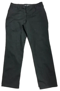 Lee All Day Pant Straight Leg Women's 12 Medium Gray 32W x 31L High Rise - Picture 1 of 9