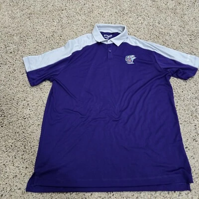 Camisa Polo Columbia Utah Jazz Gris Púrpura NBA XL  Foto 1 de 4