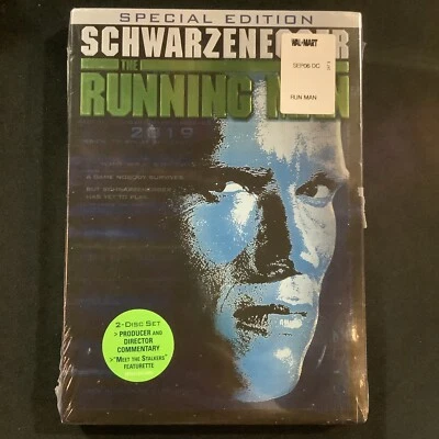 The Running Man (DVD, 1987, 2-Disc Special Edition) Arnold Schwarzenegger ~ NEW - Image 1 of 3