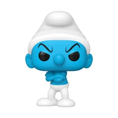Figura De Vinilo Grouchy Smurf De Los Pitufos 3.75" (#1518) - Imagen 1 de 3