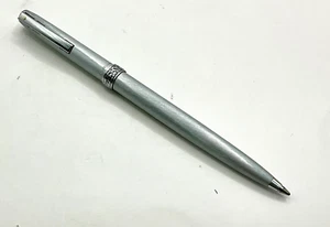 CV99 Vintage Sheaffer No. 620 Silver Tone Grecian Band Ballpoint Pen - Picture 1 of 8
