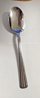 Cutipol Athena Stainless 18-10  8” Tablespoon Oval Soup Spoon NICE! - Image 1 of 3