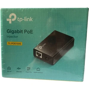 TP-LINK Gigabit PoE Injector TLPOE150S PoE - Black - Picture 1 of 3