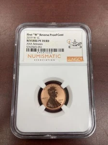 2019 W 1C Lincoln Cent Penny NGC PF70 RD Ultra Cameo West Point ANA Release RARE - Picture 1 of 2