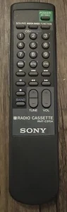 Sony RMT-C370A CD Ghettoblaster RADIO KASSETTE FERNBEDIENUNG CFD-370 GETESTET ORIGINAL - Bild 1 von 1