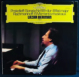 PROKOFIEFF~RACHMANINOFF~Lazar Berman (piano)~DEUTSCHE GRAMMOPHON #2530 678 - Imagen 1 de 3