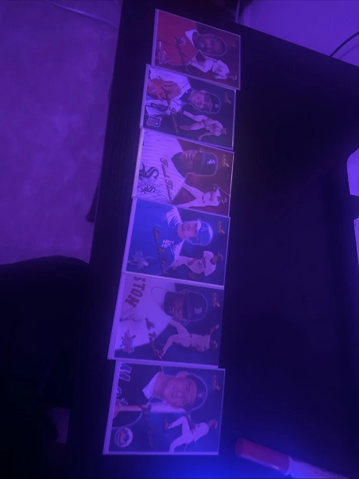 6 tarjetas raras de Aurora MLB. Nombres en detalles Foto 1 de 4