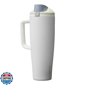 Owala FreeSip Tumbler - Stainless Steel - 40-oz. - Mint/White (Iced Breeze) ( - Picture 1 of 1