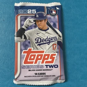 2025 TOPPS SERIES 2 FACTORY SEALED MEGA PACK (14 CARDS) - Picture 1 of 2